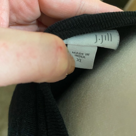 J. Jill cotton slub tunic top - Picture 6 of 6